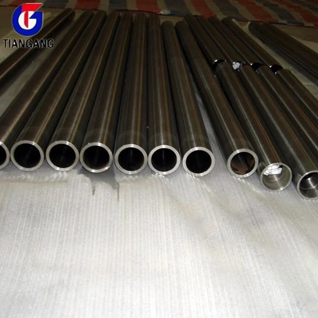 Industrial Pickled or sand blasted welded titanium pipe for heat exchanger