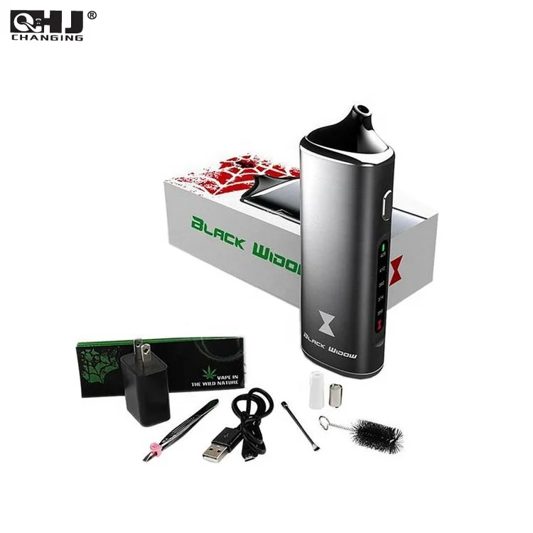 
Black Widow Dry Herb Vaporizer Original Kingtons 3 in 1 Wax Vape Pen 2200mah Lithium Battery With Ceramic Heating System 