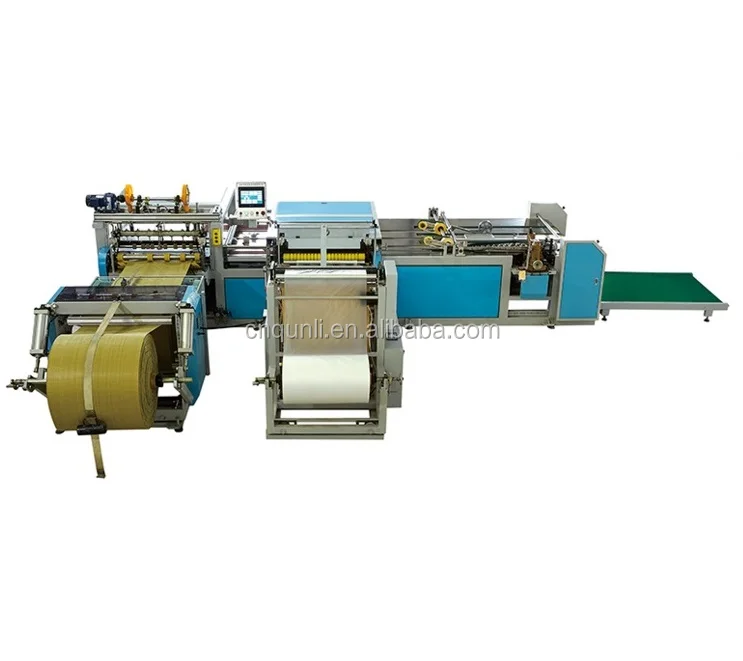 
automatic PP woven liner bag cutting and sewing machine 