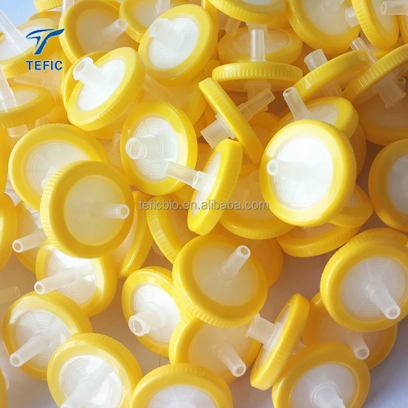 Lab Medical Syringe Filters 25mm, 13mm Disposable Sterile Syringe Filter