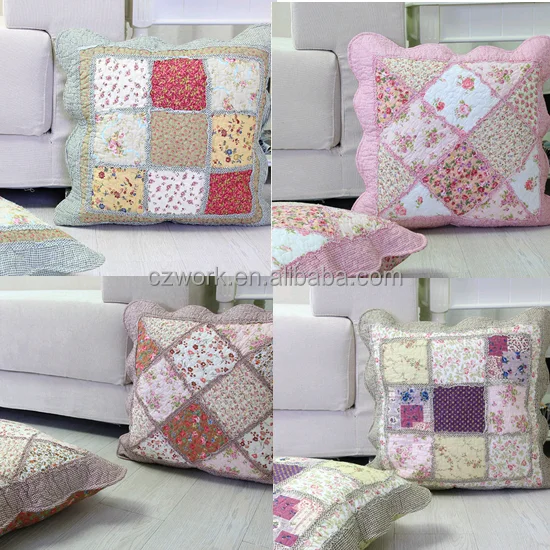 100% Хлопок Ткань для Вышивания Ручной Крючком Чехлы Наволочка