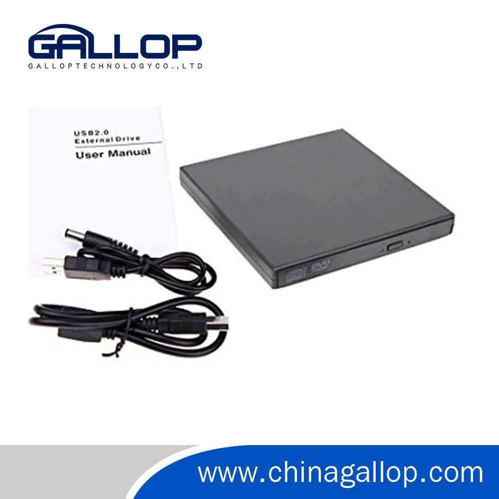 External DVD Drive USB Interface Portable CD/DVD-RW Rewriter Burner for Laptop Notebook PC Desktop Computer