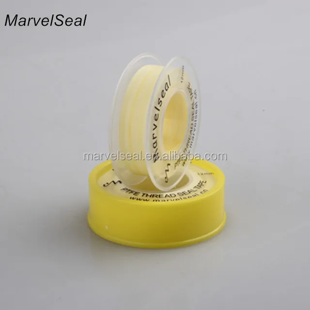 yellow ptfe tape taflone tape for gas pipe with high density