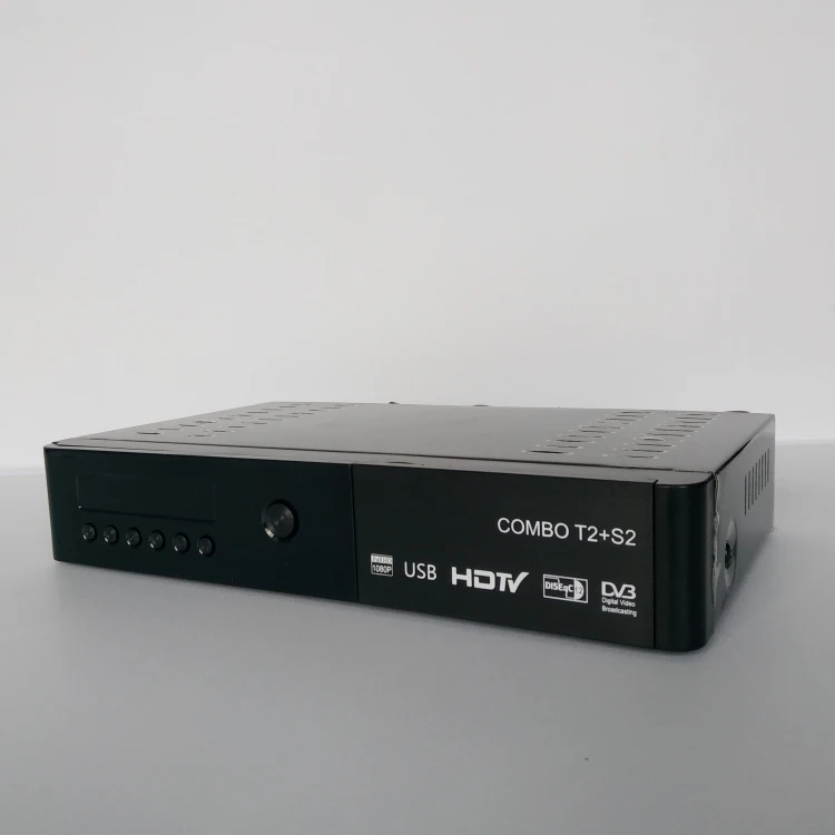 Satellite Box DVB-S2 DVB-T2 Combo with Chipset Montage Set-Top-Box Combo DVB-T2+S2