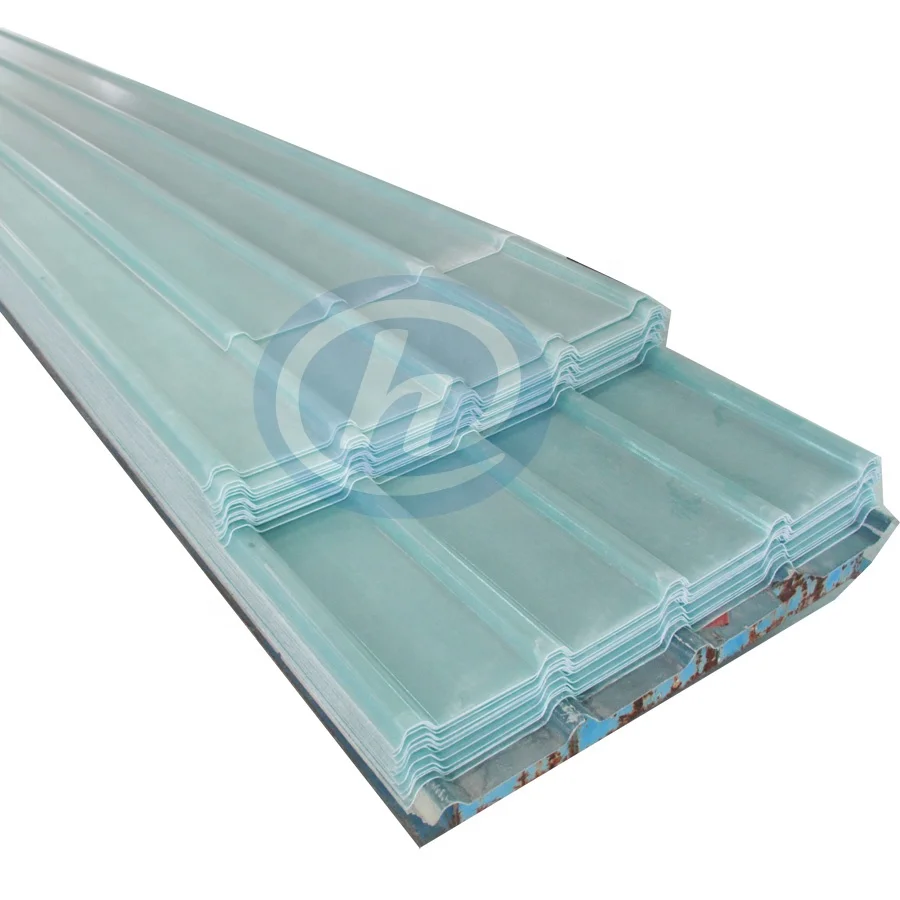 Translucent roofing FRP greenhouse plastic sheet glass roof skylight