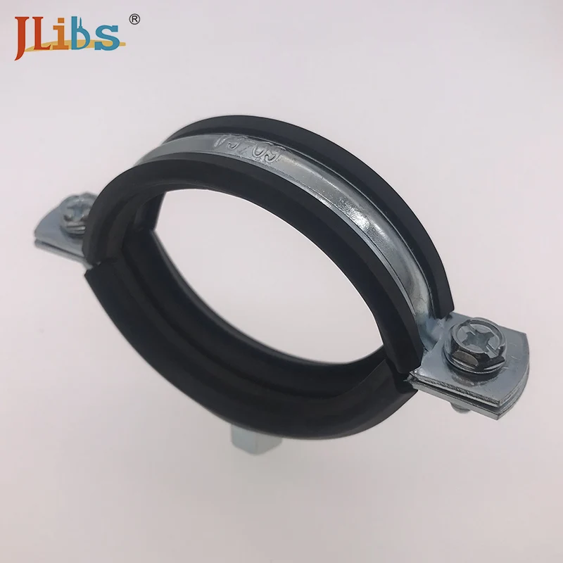 
Pipe Clamps Single M8+10 Pipe Clip Cast Iron 