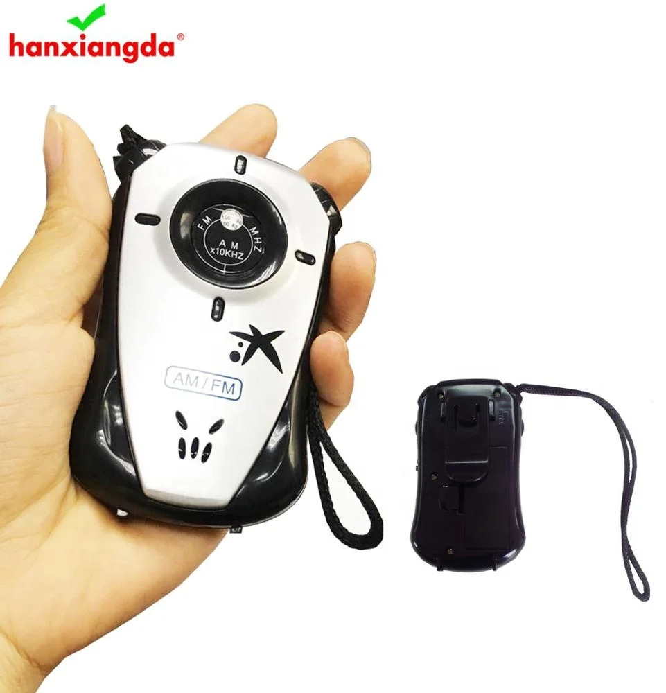 Factory AM FM Pocket Radio ideal for outdoor and indoor using