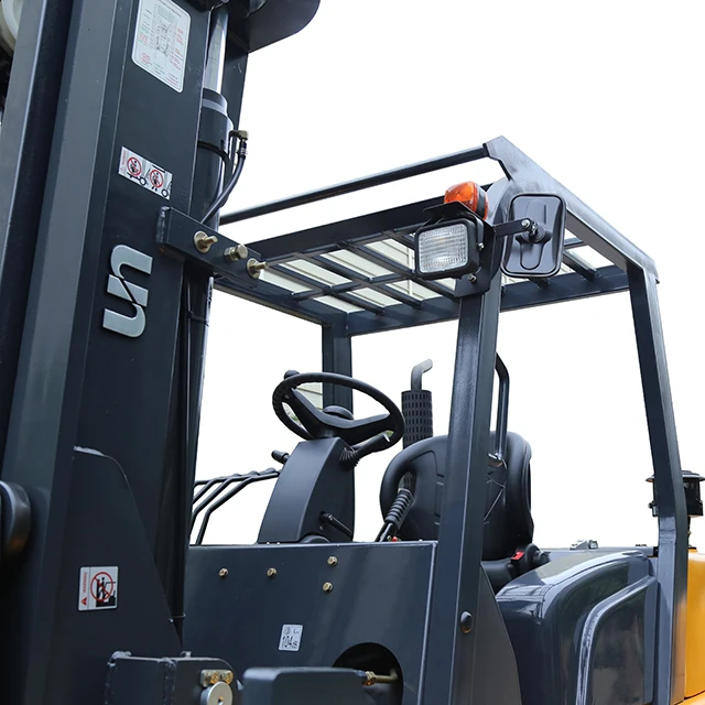 Balance Weight 10 Ton Heavy Duty Manual Diesel Engine Forklift Truck
