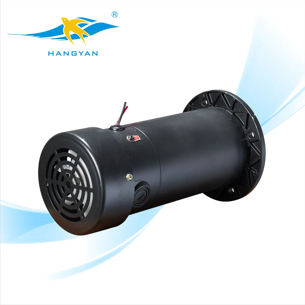 Permanent Magnet DC Motor 1/2HP 71B14 12V Rated Speed 1750 RPM Electric Motor