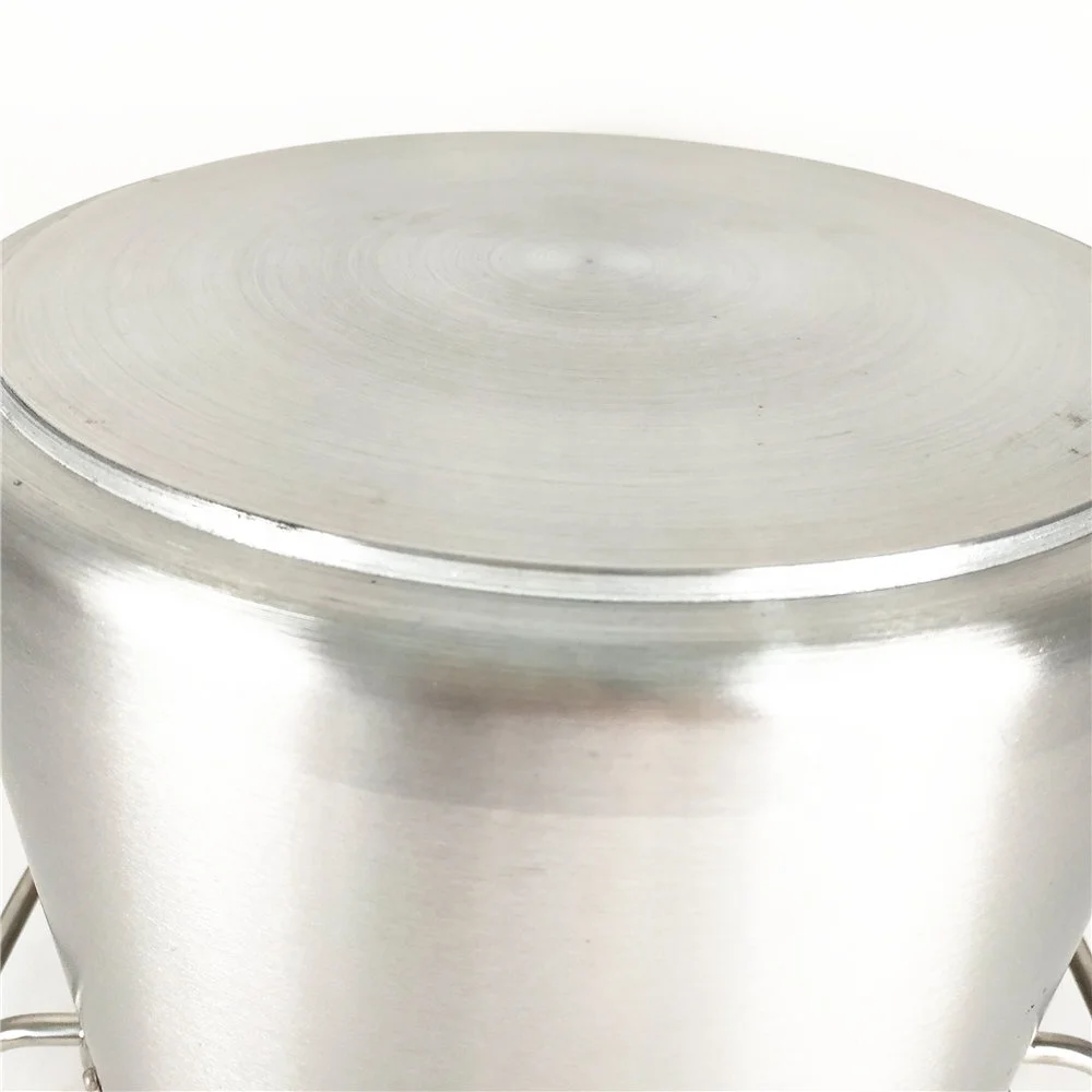 100L Commercial Cookware Stock Pot Double Ears Stainless Steel Pot High Soup Pot With Thicken Bottom