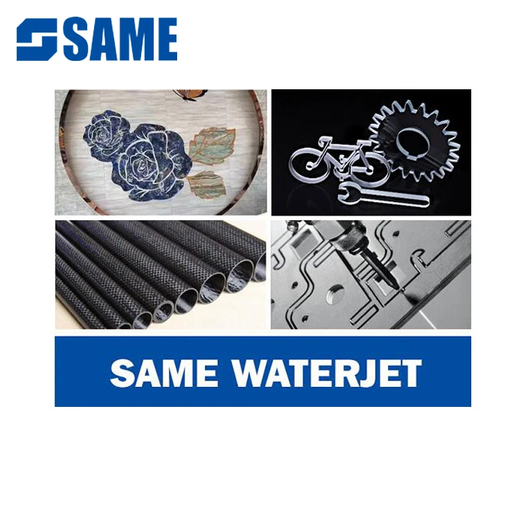 50HB-2516 CNC Waterjet Cutting Machine Stone Cutting With Hydraulic High Pressure Pump