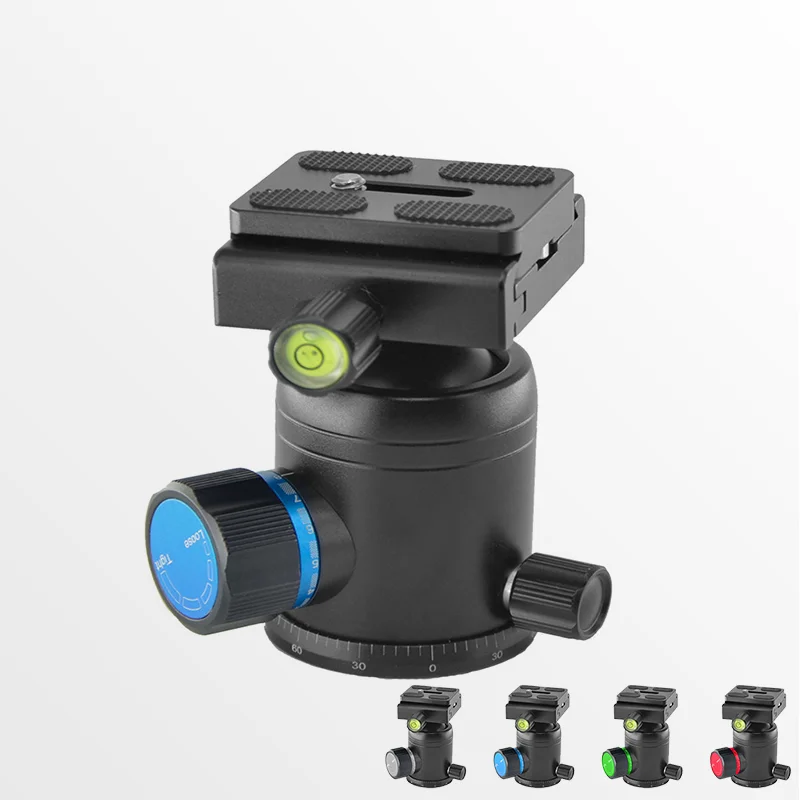 Best Sale Aluminum Photo Moving Ball Head for Tripod Head 360 Degree Ball Head Bolt Camera 1/4 for Tripod or Monopod