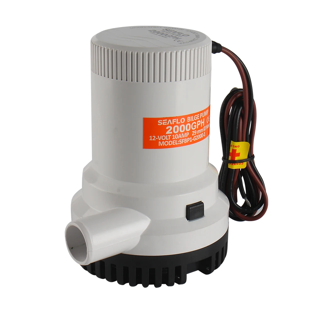 Погружной водяной насос SEAFLO, 12 В, 2000 галлонов в час, цена, центробежные насосы