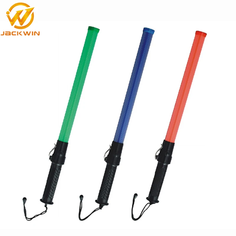 Led Baton Light Police Traffic Control Flashlights Wand