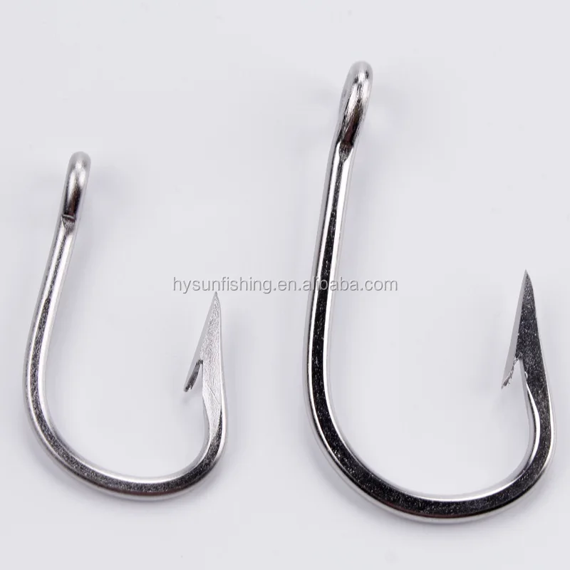 
Stainless Steel Fishing Hooks Strong Saltwater Big Game Fish Hooks 