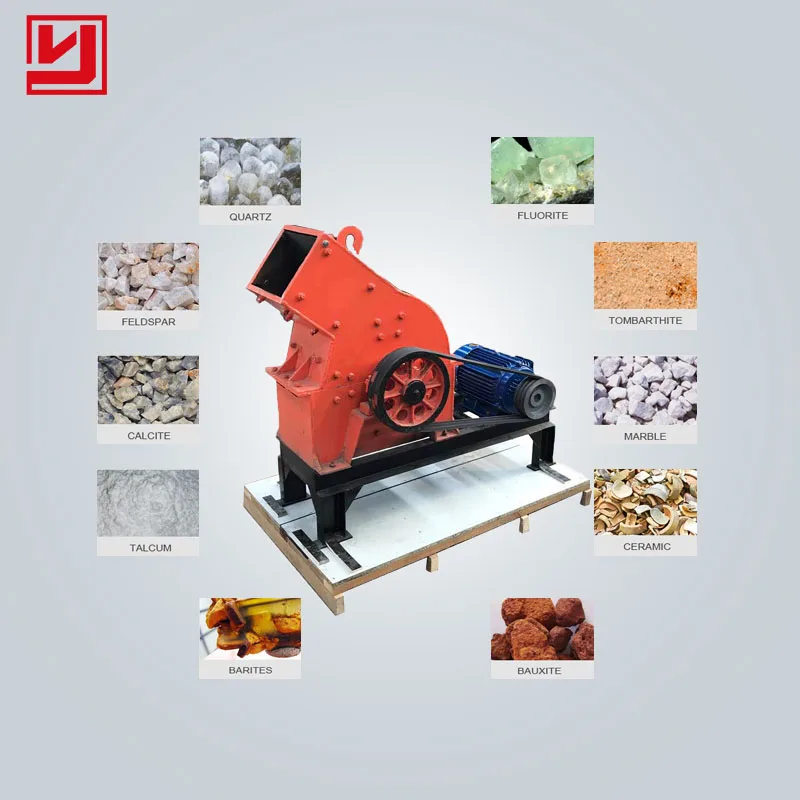 Top Quality Mini Trap Rock Pc 600X400 Hammer Crusher With Competitive Price Large Capacity