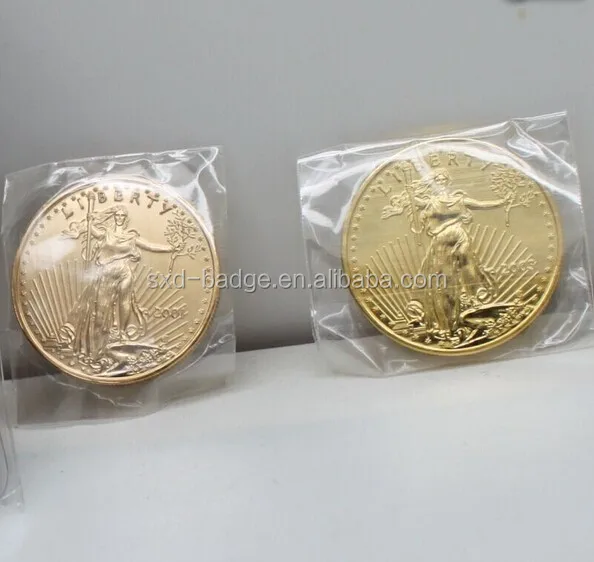 
American Eagle Tungsten One Ounce Gold coin 