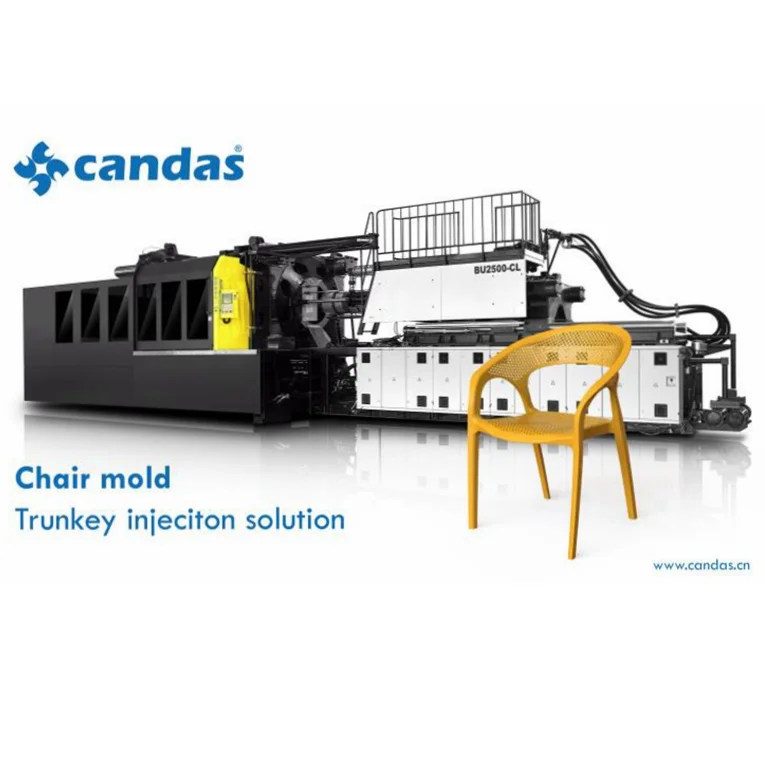 making plastic chair  of injection molding machines