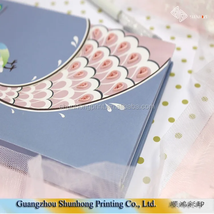 Твердый Переплет Свадебный Гость Книги Ручной Работы Рюш Бумаги Ноутбуки Дешево Оптом с Заводской Цене