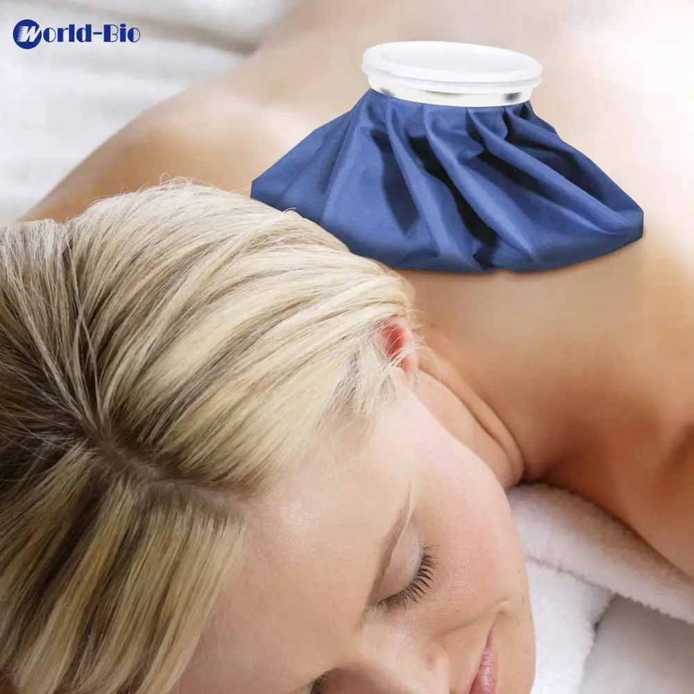 World-bio Ice Cooling Bag Medical Ice Gel Cube Bag Muscle Reusable Ice Pack Cold Compress Treatment Swelling Small Cooler Bags