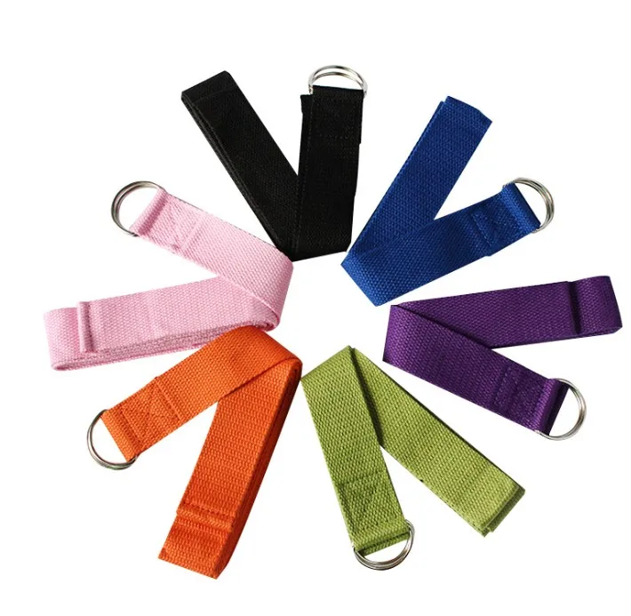 Yoga Workout Stretch Strap Band with Flexible Loops