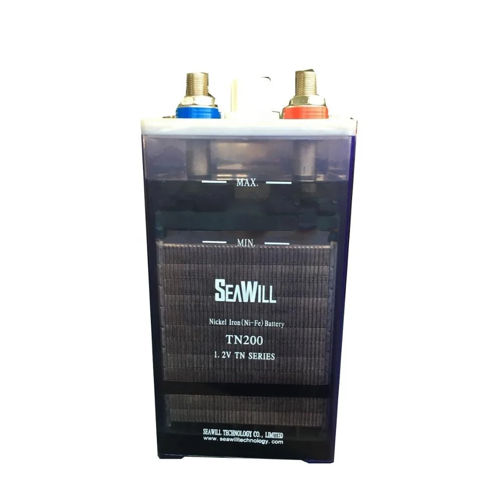 Rechargeable Nickel Iron/NI-Fe battery 1.2v 250Ah(TN250)