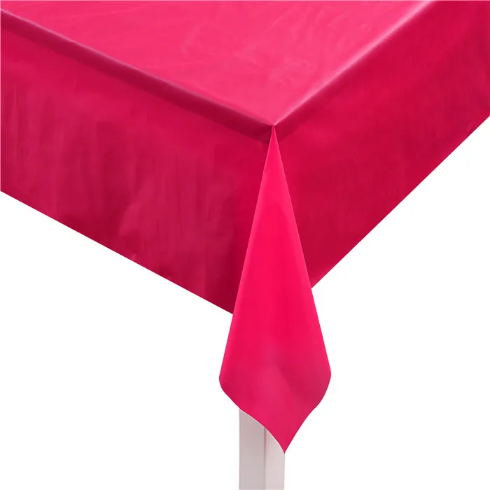 12 шт./упаковка, прямоугольные пластиковые скатерти 54X108 дюйма