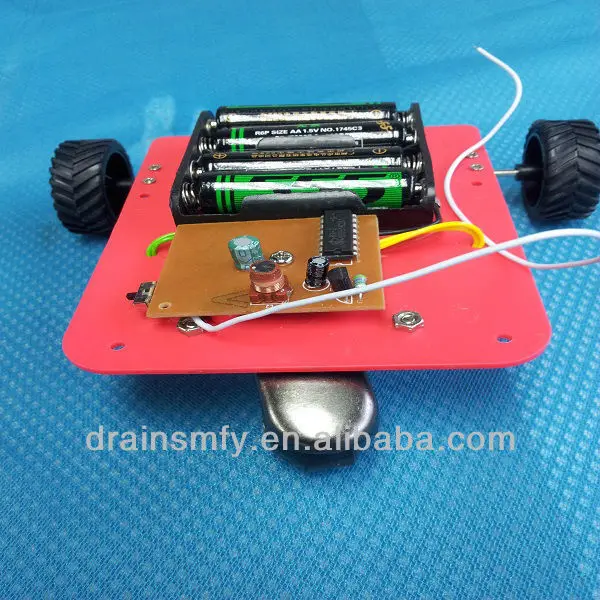 Self assembly learning electronics DIY kit robot remote control car kit