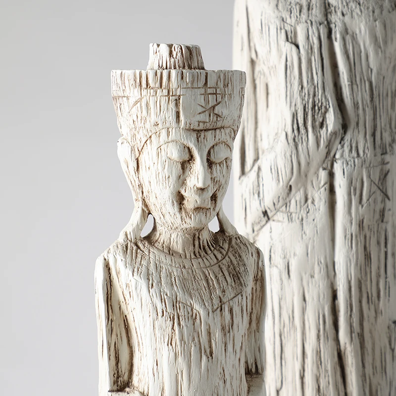 Factory Home Decoration Tabletop Indoor Art Polyresin Resin Buddha Statue