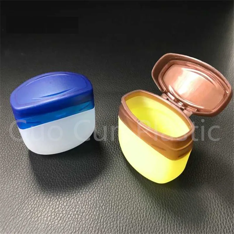 50gram empty vaseline jar packaging with flip cap