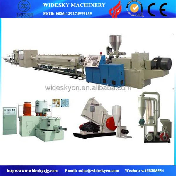 
PVC pipes double wall corrugated pipe machine/ production line/extrusion machine 