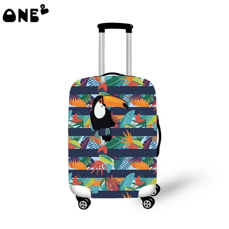 ONE2 design cute monkey pattern wholesale luggage cover for boys suitcase