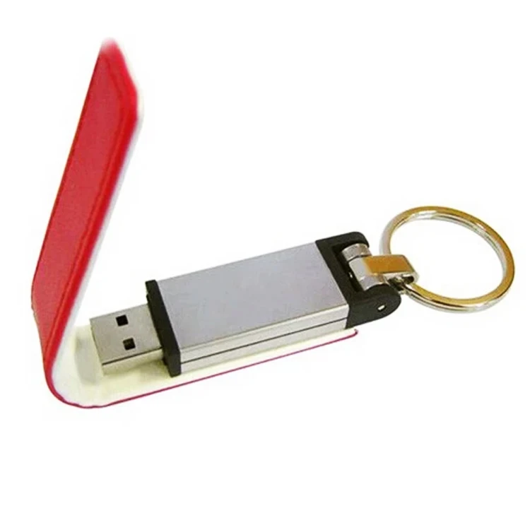 Custom Logo leather USB Flash Drive 4GB to 32GB USB 2.0 3.0 Memory Flash Stick Gifts Pendrive