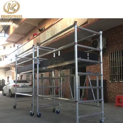 2nd hand scaffolding aluminum tower scaffolding