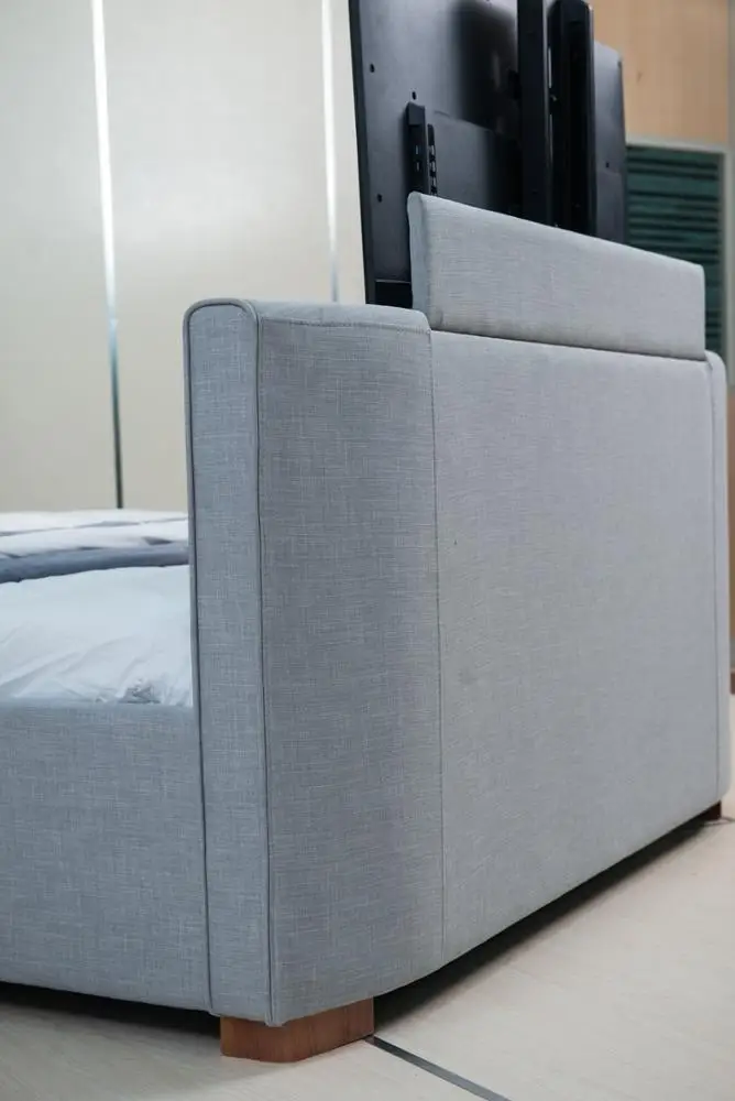 high quality double tv bed frame