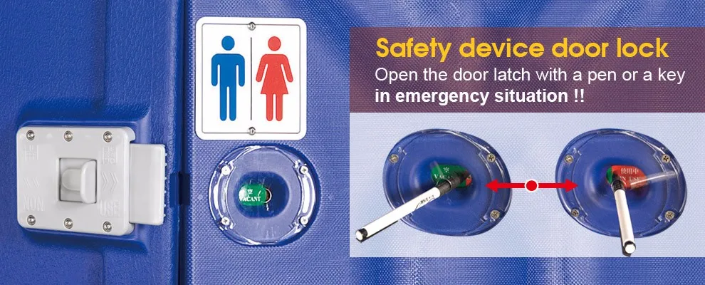 party event Portable toilet for rental temporary toilet cabin plastic assembly toilet