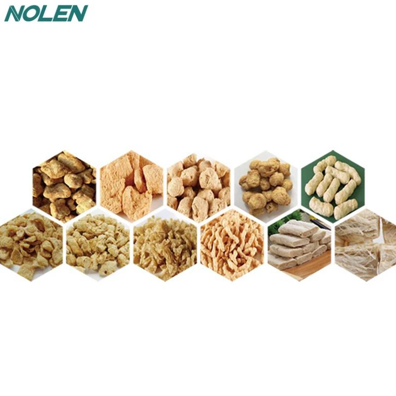 
Textured Soyabean Chunks Processing Plant/Soya Bean Chunks Making Machine 