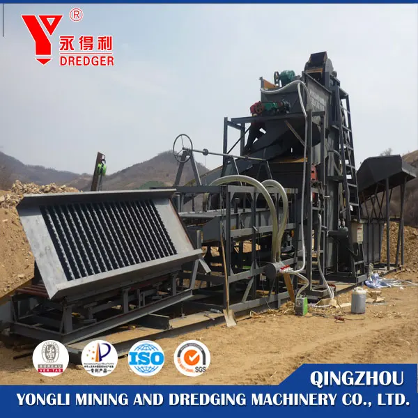 Sluice Box for Sand Gold Concentrating, gold sluice box gold panning machine