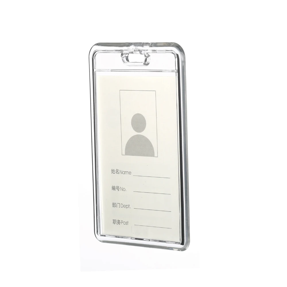 2020 New products arc design vertical acrylic card holder