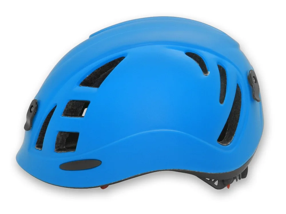 Outdoor climbing equipment Carving Rappelling Helmet with Headlamp