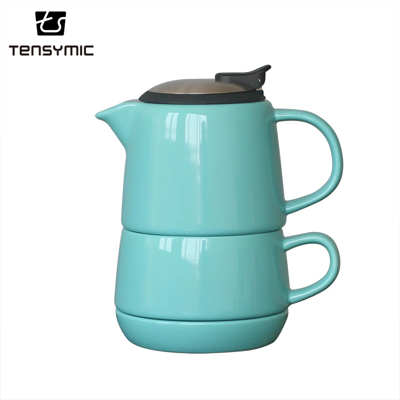 New arrival chinese ceramic teapot with Stainless steel filter