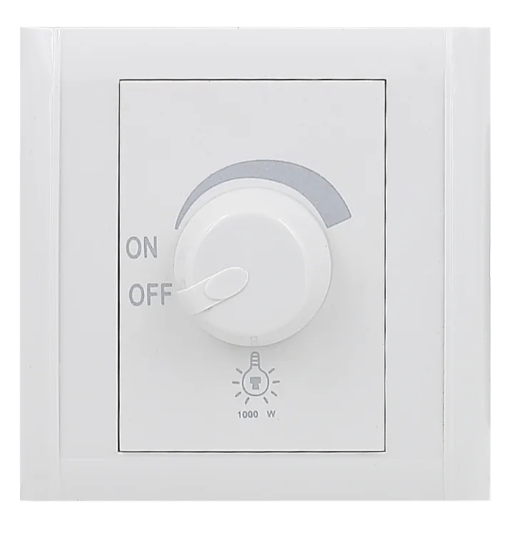 16A 220v Dimmer speed  electric wall switch for fan and light
