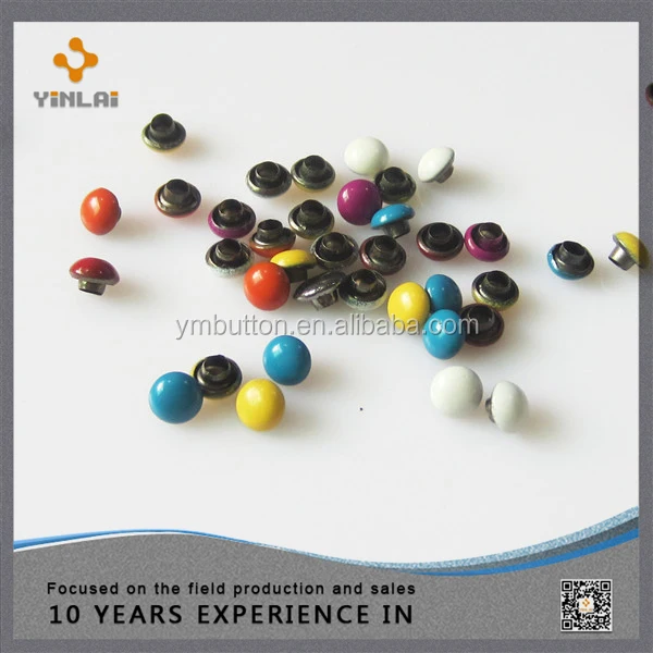 High quality leather belt rivet metal press rivets for leather