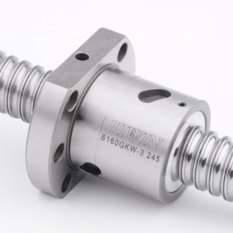 Original Taiwan HIWIN 32mm ball screw and nut R32-5T6,FSI3205 for cnc machine