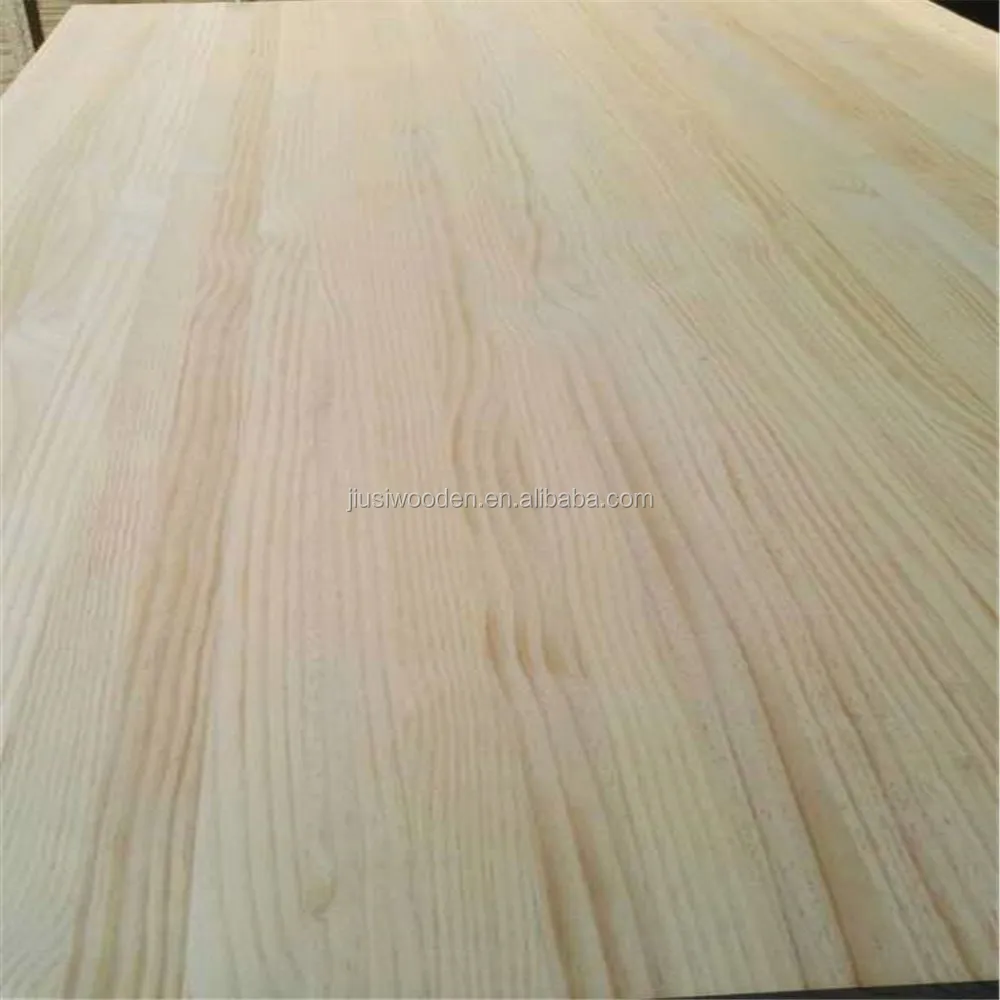 AA Grade Pine Finger Joint Laminated Board/wooden Panel /lumber From China JiuSi factory