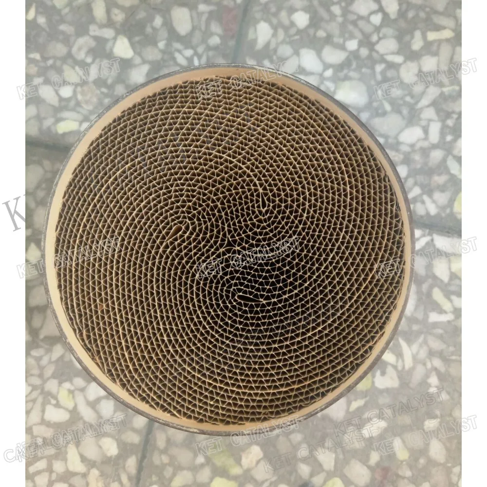 KET auto parts PGM honeycomb metal substrate catalyst caoting catalytic converter for gasoline cars