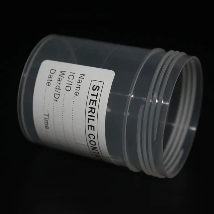Disposable Medical Sterile 60ml Shorter Urine Collection Specimen Cup