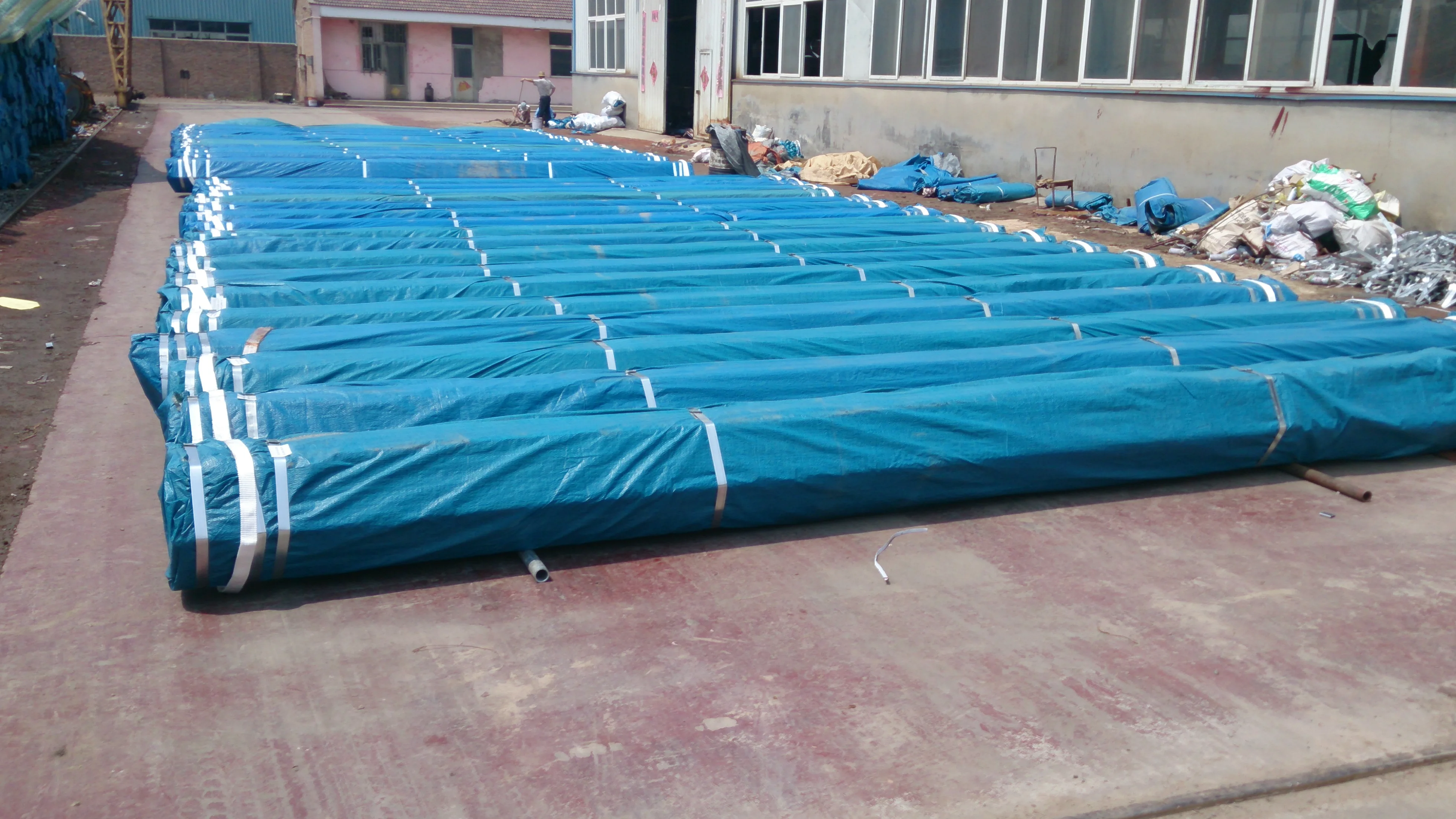 Best Selling FRD Brand Top Quality Manufacture EN39/BS1139 Standard HDG Galvanized Scaffolding Carbon Steel Pipe Tube