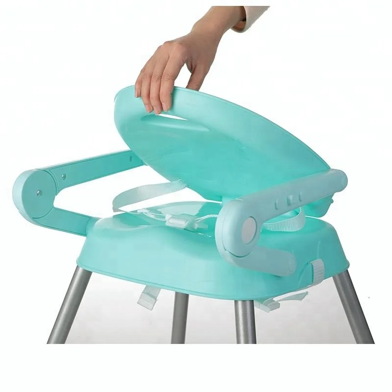 Wholesale multi function Baby feeding chair moving plastic baby high chair