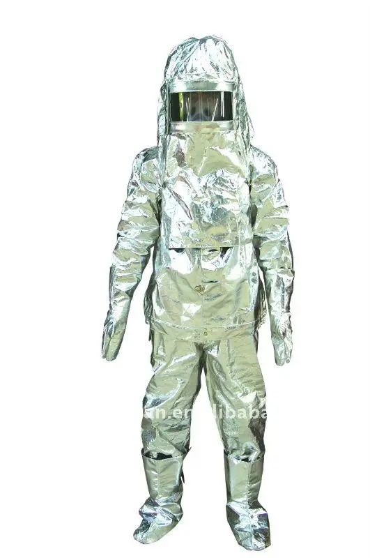 
Aluminum-plated film fire resistant suit 